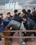 환경단체, 경남지역 2개 보 현장 조사‥시공사 측과 한때 마찰