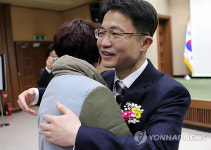 법원서 열린 보호관찰 처분 청소년들의 입학식