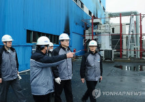 홍석우 장관, 보령화력발전소 화재 현장 점검