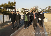 유영숙 환경장관 강릉 녹색도시 현장 방문