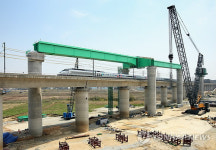 철도공단, 경부ㆍ호남고속철도 횡단 교량 시공