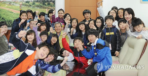 곽상욱 오산시장 오산시청 탐방학교 진행