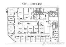 부산 화재 노래주점 평면도