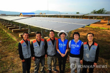KOICA, 캄보디아 상이용사촌에 태양광 발전소 준공