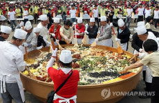 마포구, 월드컵 10주년 기념 초대형 비빔밥 만들기