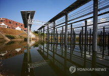 한화, 배수펌프장에 태양광발전소 첫 건립