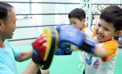 복싱 다이어트 유아부터..학부모 인기