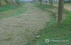 北 강바닥 드러낸 북한의 가뭄
