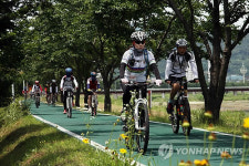 자전거 투어단 상주 자전거길 투어