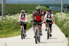 자전거 투어단 상주 자전거길 투어