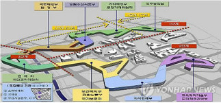 세종시 정부청사 배치계획도