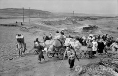 국가기록원, 6·25전쟁 희귀 해외기록물 공개-1951년 피난민들