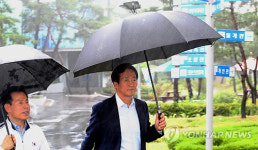 태릉선수촌 방문한 정몽준 의원