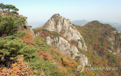 공주 10경으로 선정된 계룡산