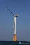 두산중공업, 국내 첫 3MW 해상풍력 발전시스템 가동