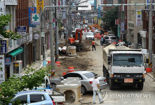 울산 곳곳 공사판‥시민 교통불편 심화