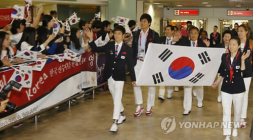 파리 올림픽 대한민국 선수단, 금메달 5개 목표로 파리로 출국!