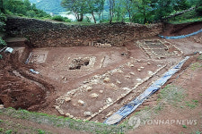 영월 정양산성 발굴조사 현장