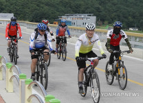 의령서 국토종주 자전거길 명품코스 라이딩 펼쳐