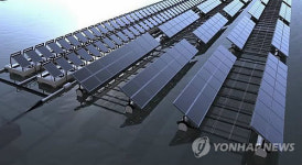 신안 바다에 태양광발전 시범사업
