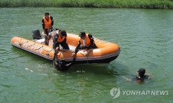 수난구조훈련하는 중앙119구조단