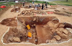 대성동고분군에서 발굴된 왕급 대형 목곽묘