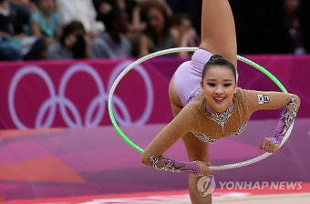 <올림픽> 손연재의 후프 연기