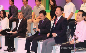 방송3사 토론회 나선 민주 경선 주자들