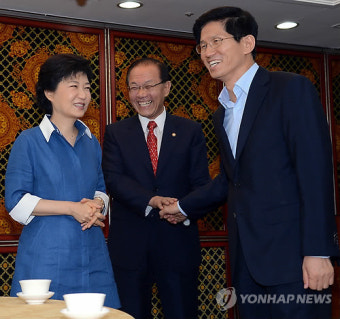 박근혜와 김문수