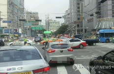 정체 이룬 신림사거리
