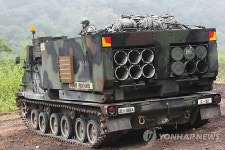 미2사단 다연장 로켓포 M-270A1
