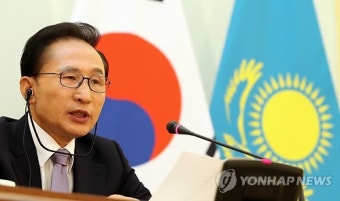 李대통령, 한.카자흐 정상 공동기자회견