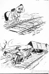 1950년대 철도사고 방지 캠페인