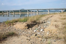 태풍 산바에 상주·구미 낙동강 둔치 곳곳 유실