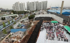 인천 괭이부리마을 보금자리주택 착공식