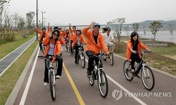 4대강 자전거로 달리며 모국을 느끼다