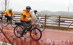李대통령, 퇴임후 `4대강 자전거 일주 구상