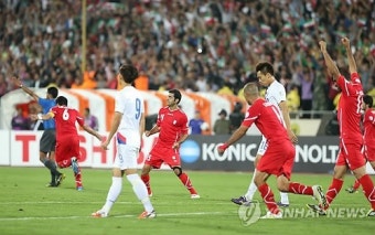 -월드컵축구- 한국, 이란에 0-1 패배(종합)