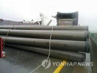 서해안고속 서평택분기점서 전복사고, 서울방면 전면통제