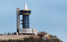 준공 앞둔 고흥우주발사전망대