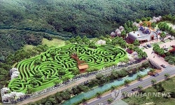 해남 두륜산에 녹색 미로공원 조성