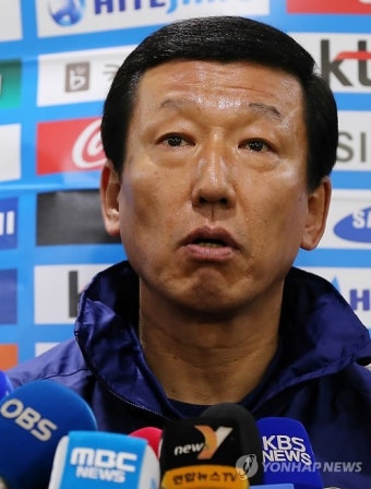 평가전 앞둔 축구국가대표팀 최강희 감독