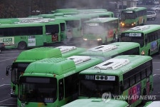 차고지 출발 예열