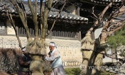 한국민속촌의 겨울 준비