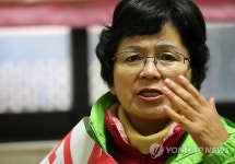 김순자 대선후보 선거유세