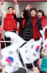 천안 찾은 박근혜