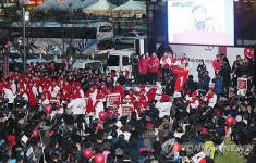 부평역에 몰린 인파