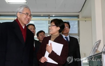 학교현장 방문한 문용린 교육감