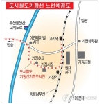 부산 도시철도 기장선 노선예정도