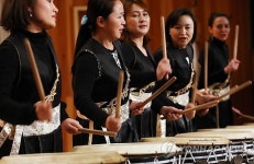 난타 공연 선보이는 두드림